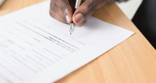 Déclaration sur l'honneur remplie par le dirigeant d'une entreprise candidate