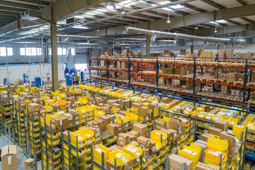 Entrepôt de stockage des fournitures d’un marché public