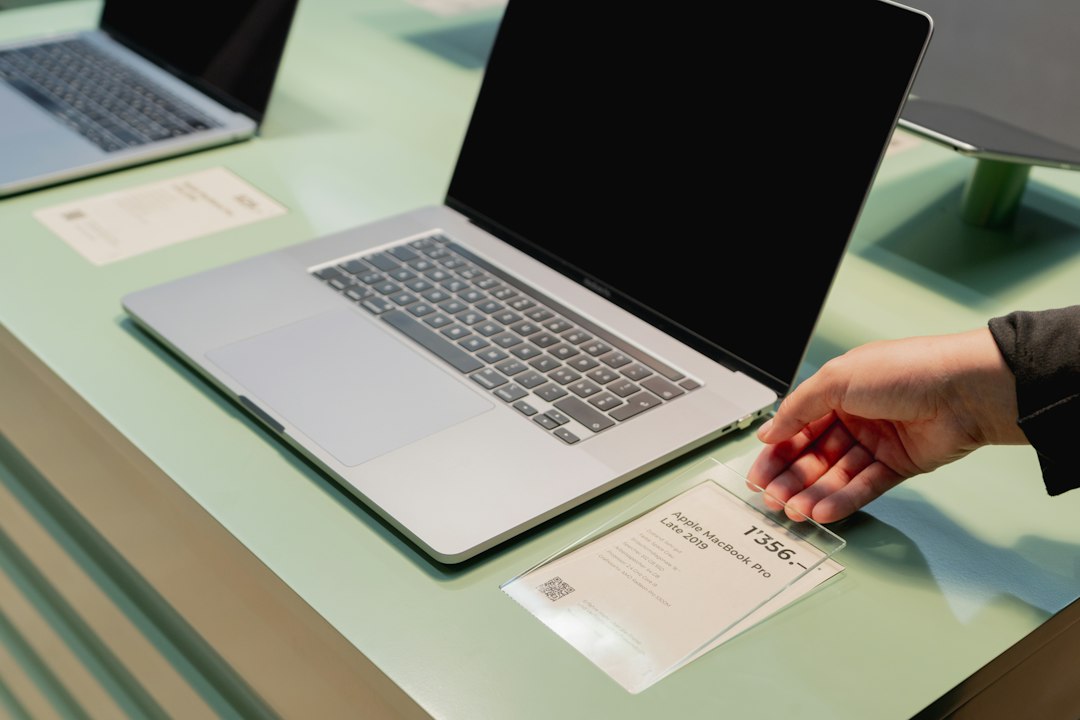 Poste de travail utilisé pour déposer une offre dématérialisée